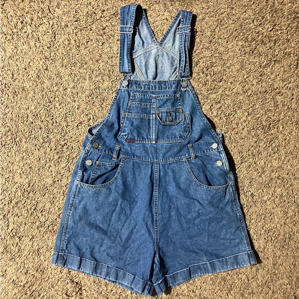 Overall Shorts